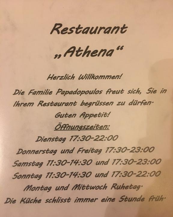Restaurant Athena